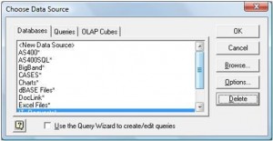 Choose Data Source