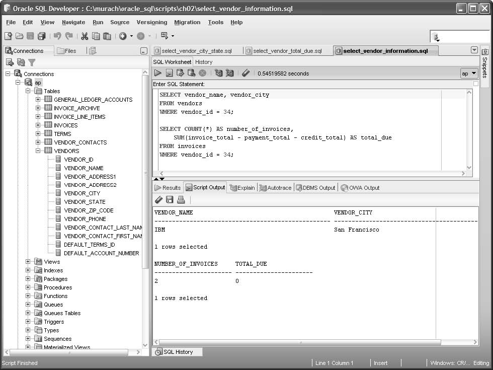 Microsoft Sql Run Sql Script In Oracle