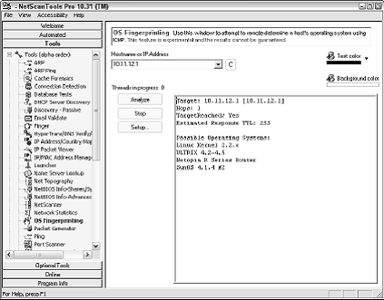 Port Scan Command Line Linux