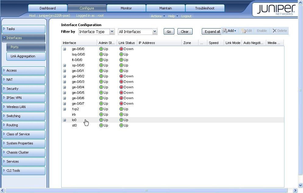 srx vpn monitor configuration