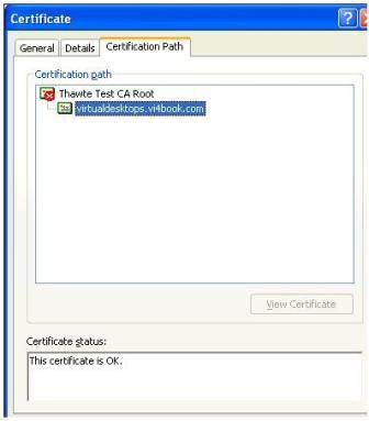 Verify certificate