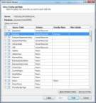 Figure 4. Selecting tables and views in the Table Import Wizard