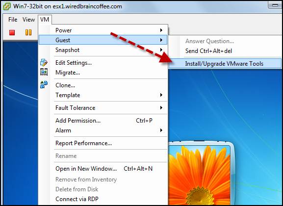 ubutu download install vmware tools command line