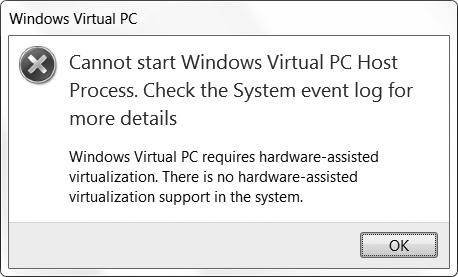 Vista Host Process Stopped Working
