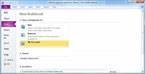 Microsoft OneNote 2010 new Notebook dialog