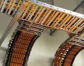 Overhead cables untangle data center knots
