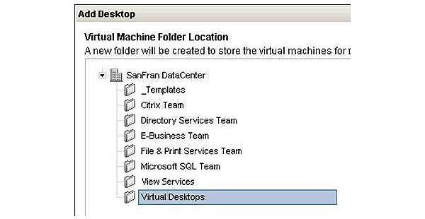 VM folder location