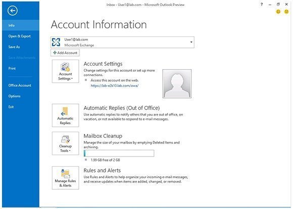 microsoft secure email office 2013