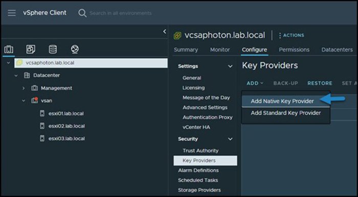 Enable VSAN Data At Rest Encryption For Extra VM Security TechTarget