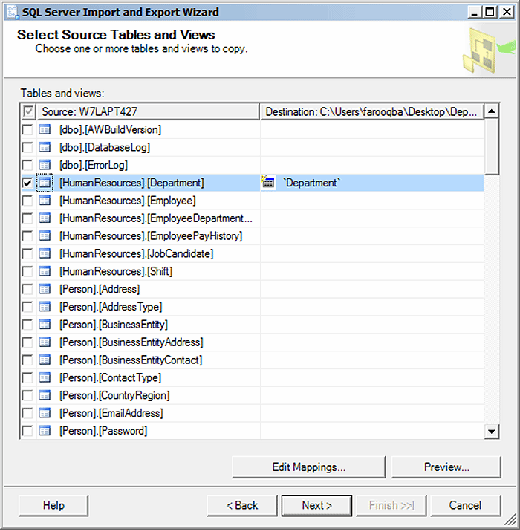 The SQL Server Import and Export Wizard how-to guide