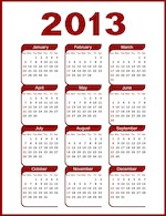 2012 2013 2014 Calendar