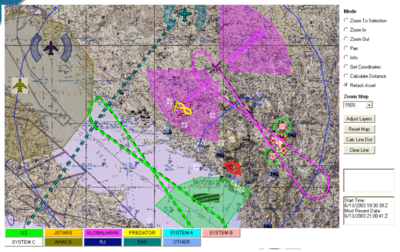 DCGS Tool Screenshot of operations over Croatia - Computer Technology Associates - 2007 - small.png