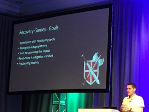 Fault injection recovery game goals