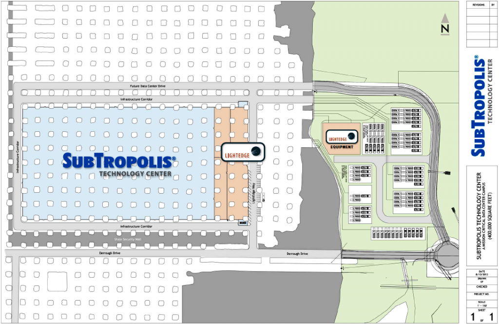 Lightedge colocation center site plan