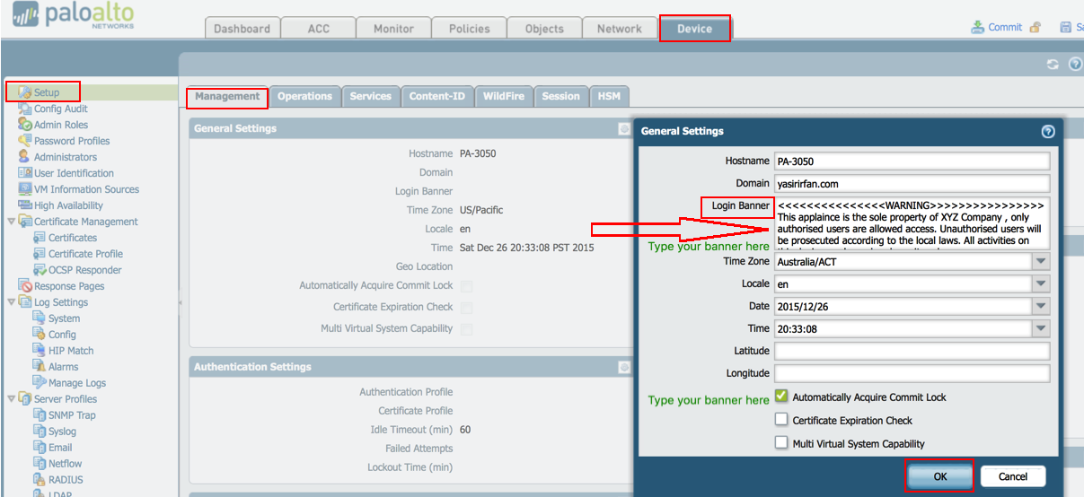 palo alto ssh proxy