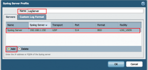 Log forwarding 2