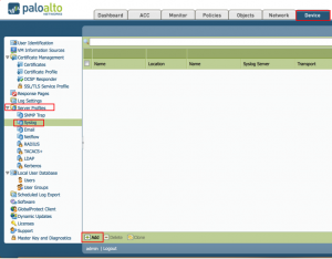 Log forwaring 1