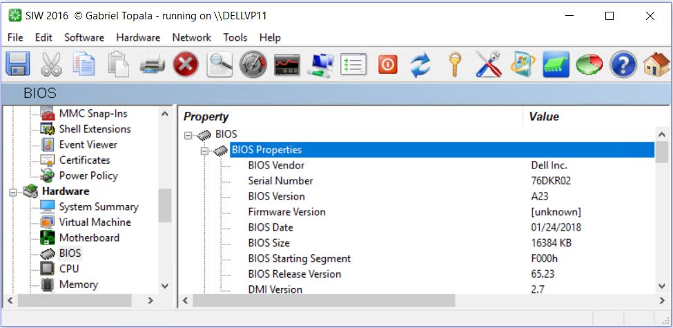 Dell dmi tool software