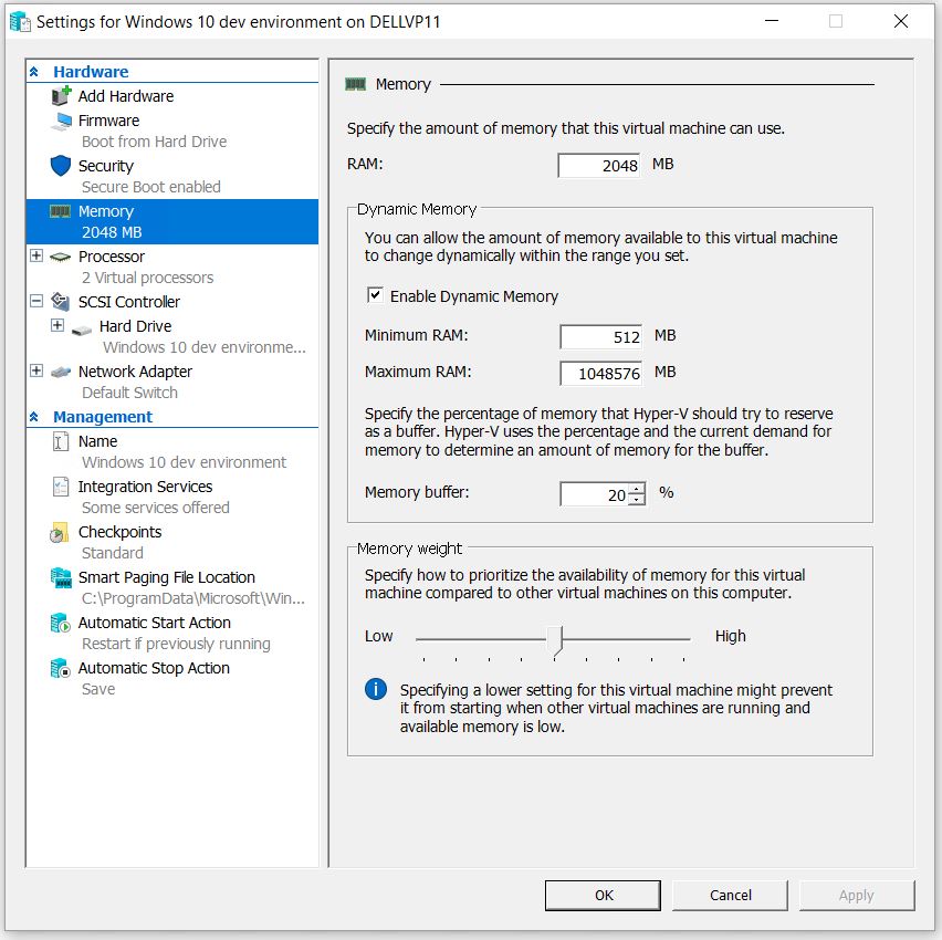 Hyper-V VMs Benefit from More VRAM - Enterprise Desktop