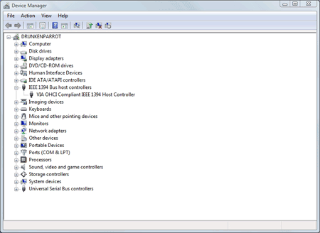 firewire ieee 1394 drivers