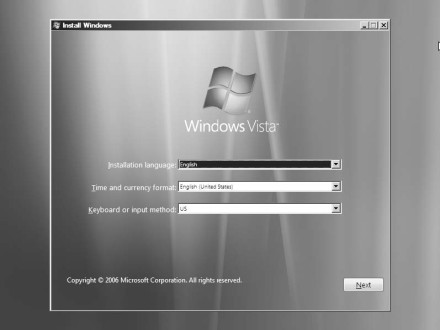 how to clean install windows vista