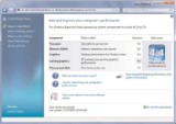 Windows 7 System Performance Rating screen shot