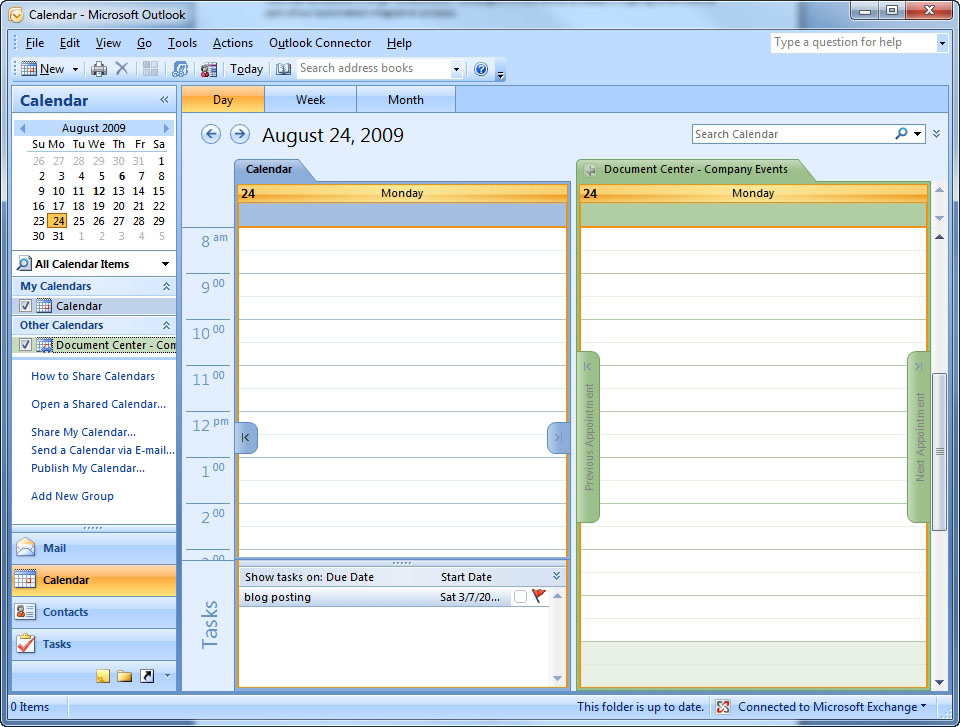 A behindthescenes look at Outlook 2007 and SharePoint integration