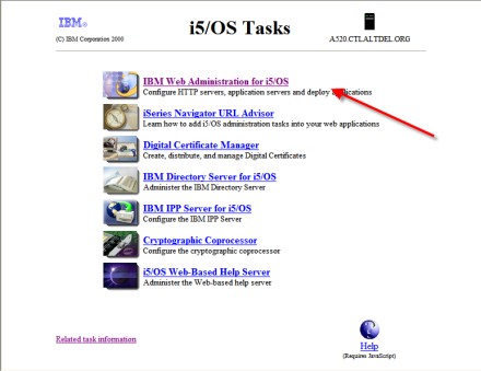 Iseries access web pdf server job
