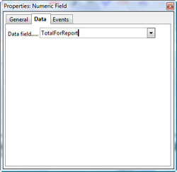 Numeric field properties