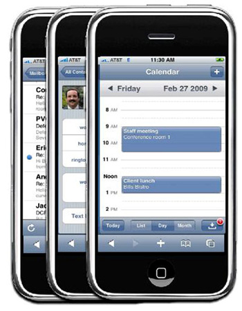 ibm notes on iphone