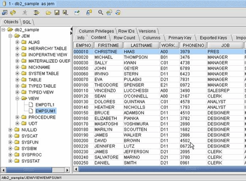 Squirrel: The universal SQL client