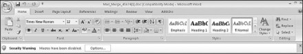 Figure 7.12: Enable macros in Microsoft Word