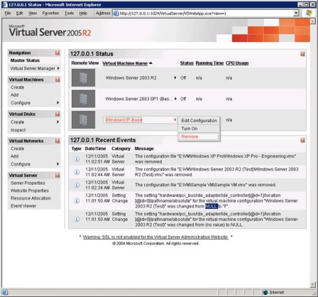 Microsoft Virtual Server vs. Virtual PC