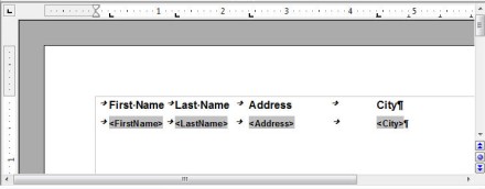 data field document drag