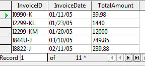 OpenOffice running query