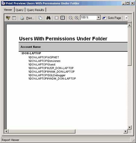 NTFS Permissions Reporter Pro 4.0.492 free instals
