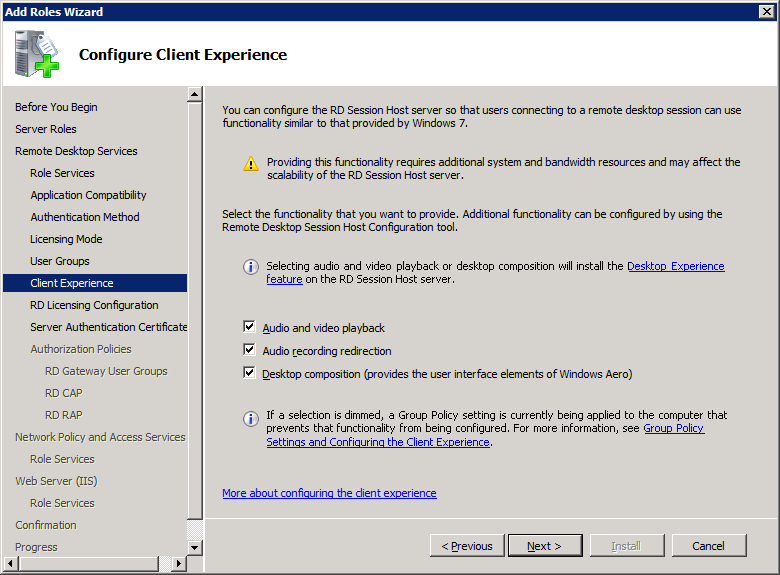 how to enable remote desktop in server 2008