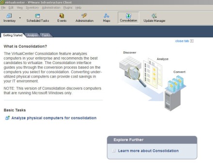 Vmware infrastructure client что это