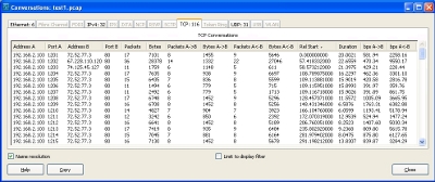 wireshark network analysis