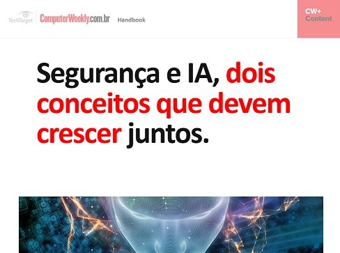 Segurança e IA, dois conceitos que devem crescer juntos.