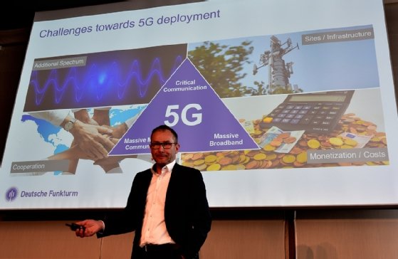 Abbildung 3: DFMG-Deutsche-Funkturm-Chef Dr. Bruno Jacobfeuerborn hilft den Mobilfunk-Netzbetreibern, komplexe 4G/5G-Infrastrukturen aufzubauen