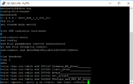Das Vorhalten von extra VLANs vereinfacht die QoS-Sicherstellung des VoIP-Datenverkehrs.