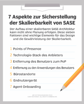 7 Aspekte zur Sicherstellung der Skalierbarkeit von SASE
