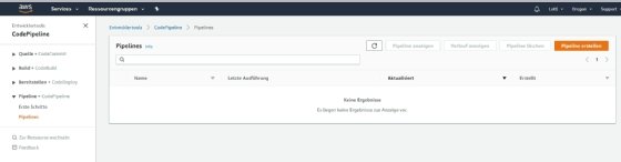 AWS CodePipelines