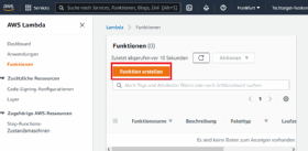 Abbildung 1: In der Konsole erstellen Sie einfache Lambda-Funktionen.