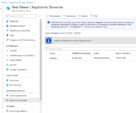 Abbildung 2: Azure Site Recovery repliziert die geschützte Instanz am festgelegten Standort – On-Premises oder in Azure.
