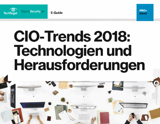 Kostenloser E-Guide: CIO-Trends 2018