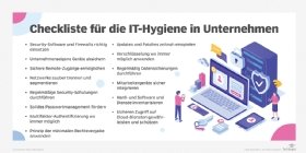 Abbildung 1: Wenn Unternehmen ihre IT-Hygiene pflegen, trägt dies erheblich zur Verbesserung der IT-Sicherheit bei.