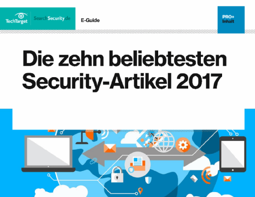 Die 10 beliebtesten Security-Artikel 2017
