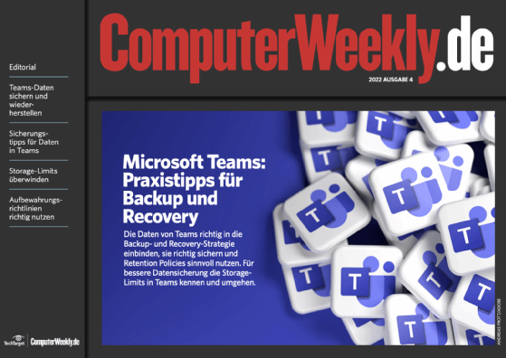 Abbildung 1: Das Gratis-eBook gibt praktische Tipps, wie sich ein Backup für Microsoft-Teams-Daten optimal umsetzen lässt.